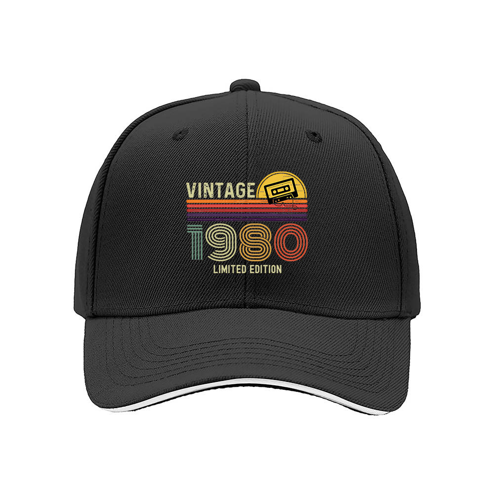 Vintage 1980s Retro Baseball Cap Men Women Limited Edition Gift - Image 3