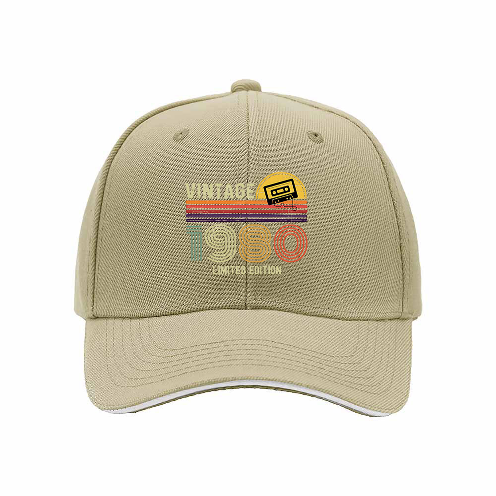 Vintage 1980s Retro Baseball Cap Men Women Limited Edition Gift - Image 4