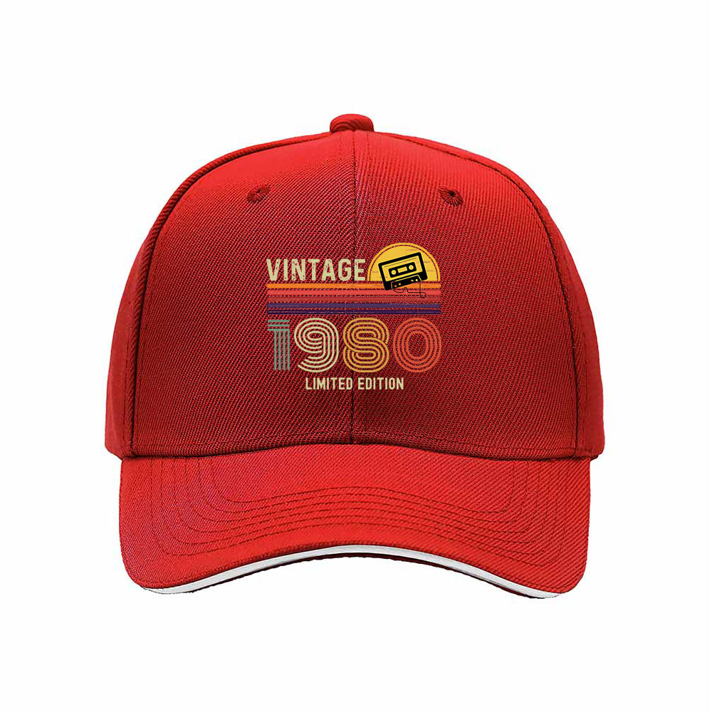 Vintage 1980s Retro Baseball Cap Men Women Limited Edition Gift - Image 6