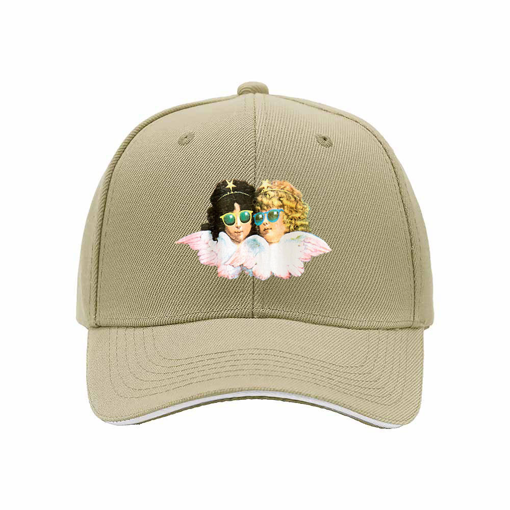 Angel Couple Baseball Cap for Men Women Fashion Gift Hat - Image 4
