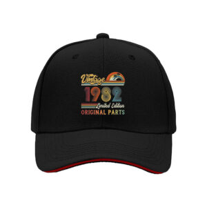 Vintage 1982 Limited Edition Original Parts Men's Baseball Cap