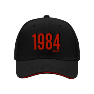 1984 UnGood Men's Baseball Cap Classic Black Red Design Gift for Fans