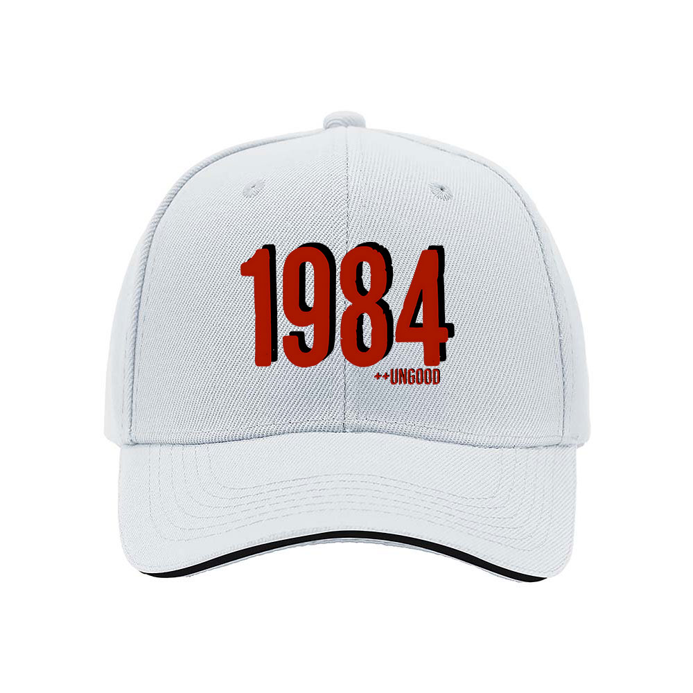 1984 UnGood Men's Baseball Cap Classic Black Red Design Gift for Fans - Image 5