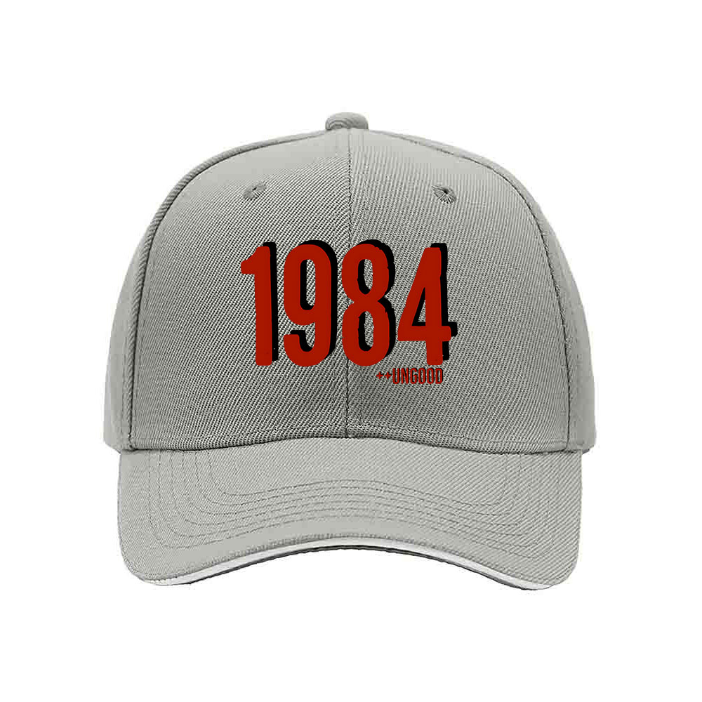 1984 UnGood Men's Baseball Cap Classic Black Red Design Gift for Fans - Image 7