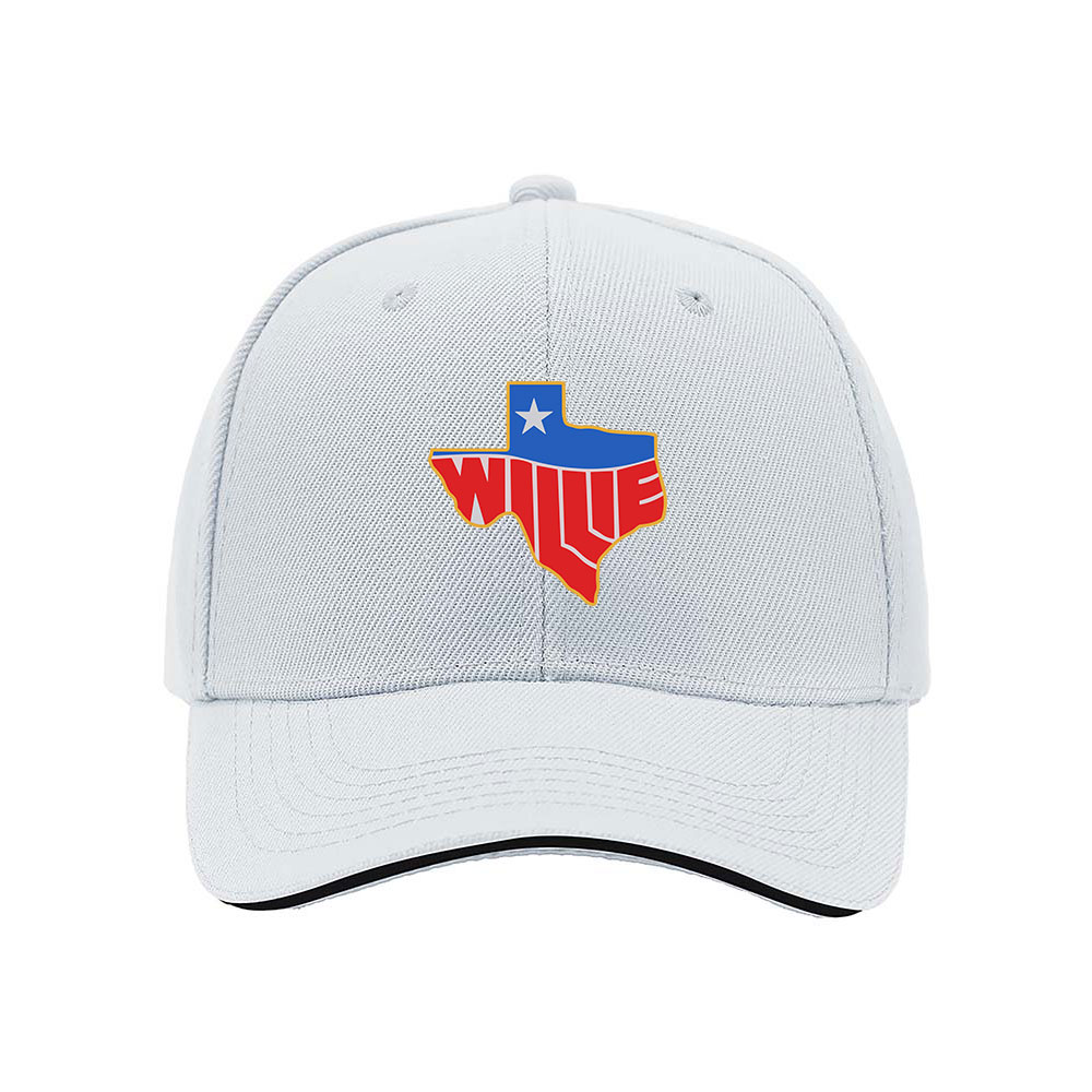 Texas Willie Map Design Black Baseball Cap for Men Women Casual Gift - Image 5