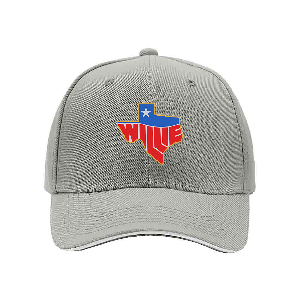 Texas Willie Map Design Black Baseball Cap for Men Women Casual Gift - Image 7