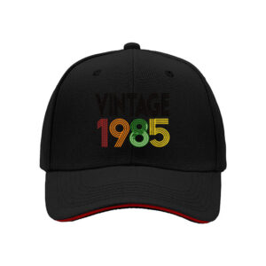 Vintage 1985 Men's Baseball Cap Birthday Gift for Him Her