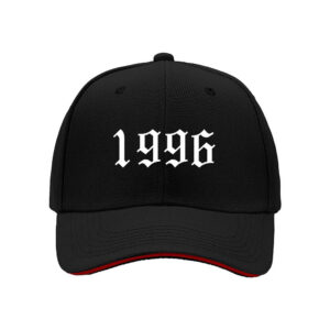 1996 Gothic Print Men's Baseball Cap Birthday Gift Fashion Hat