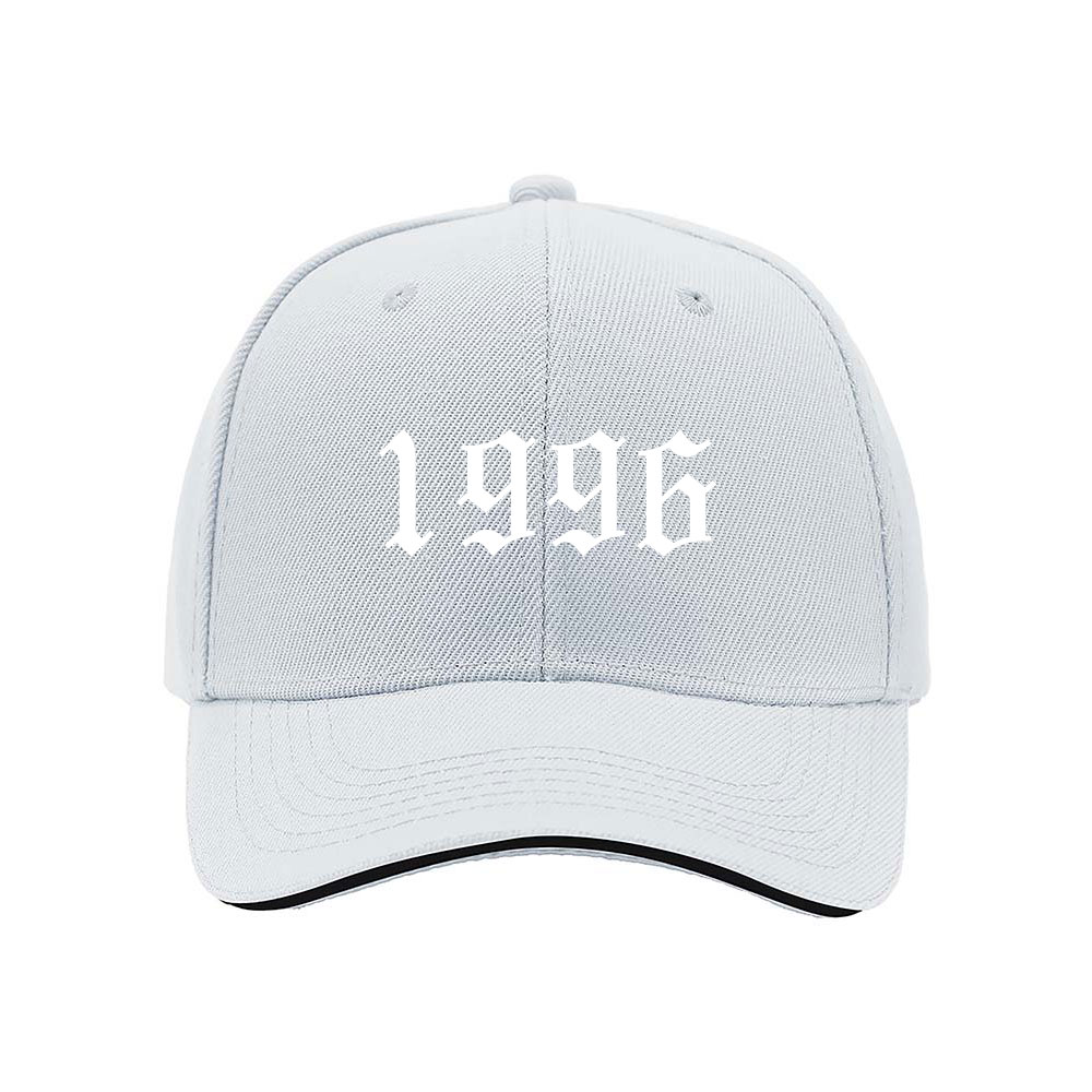 1996 Gothic Print Men's Baseball Cap Birthday Gift Fashion Hat - Image 5