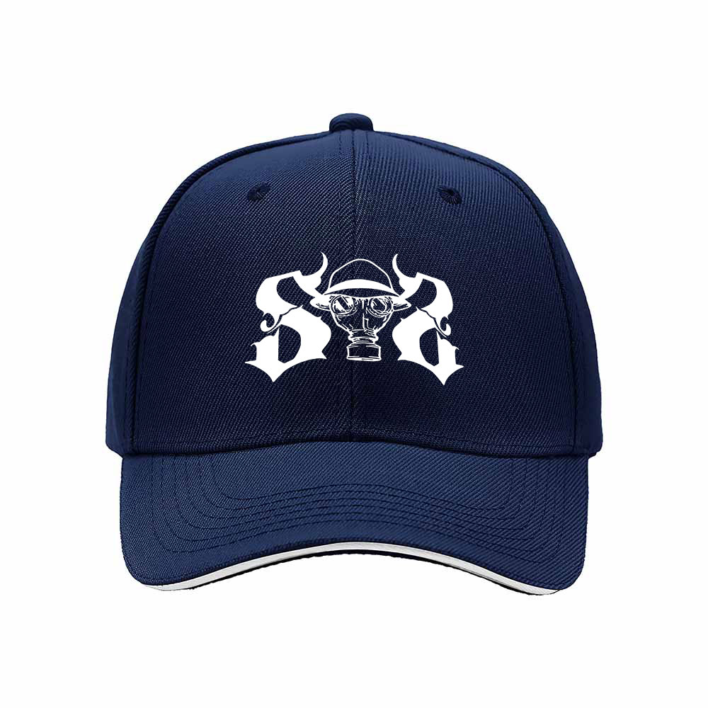 Black Baseball Cap with Gas Mask Logo Men's Women's Streetwear Gift - Image 2