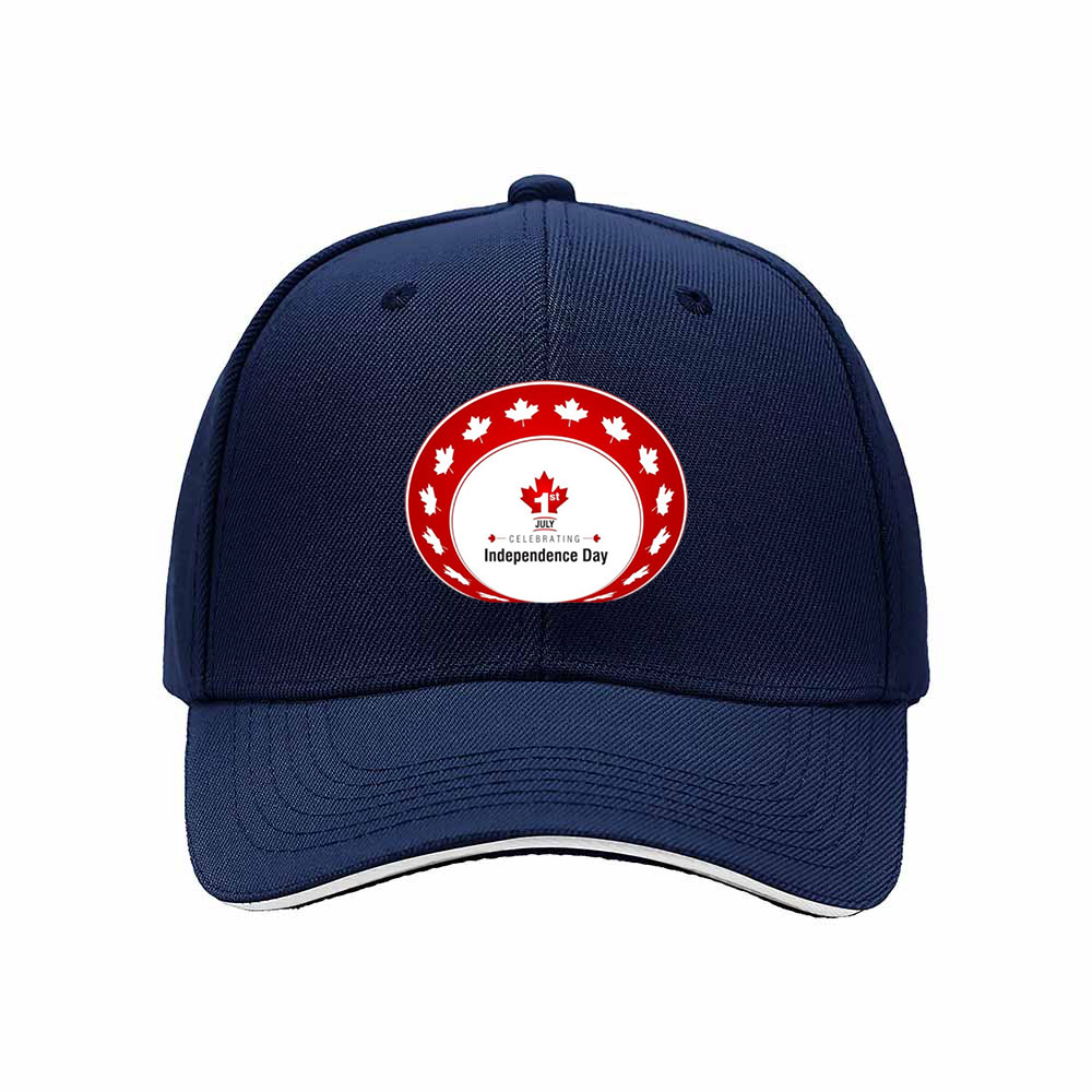 Canadian Independence Day Baseball Cap Men Women Red Maple Leaf Design Gift - Image 2