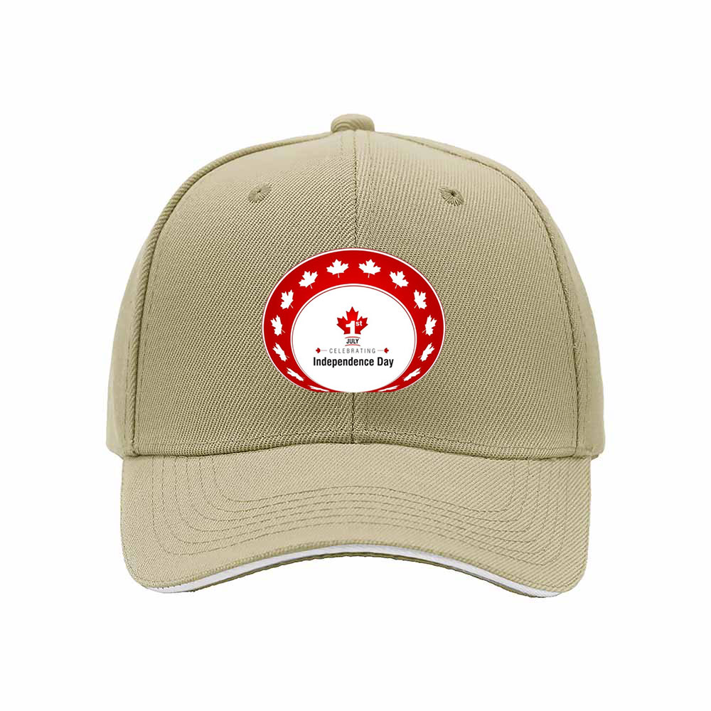 Canadian Independence Day Baseball Cap Men Women Red Maple Leaf Design Gift - Image 4