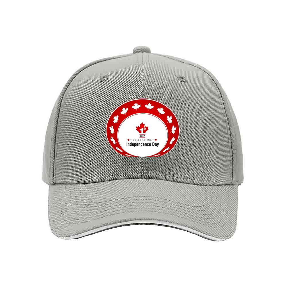Canadian Independence Day Baseball Cap Men Women Red Maple Leaf Design Gift - Image 7