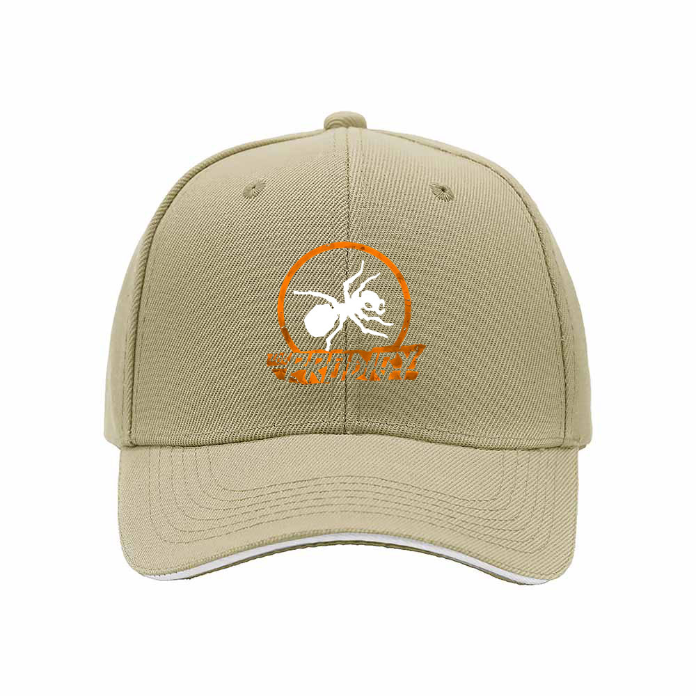 The Prodigy Ant Logo Men's Baseball Cap Black Orange Design - Image 4
