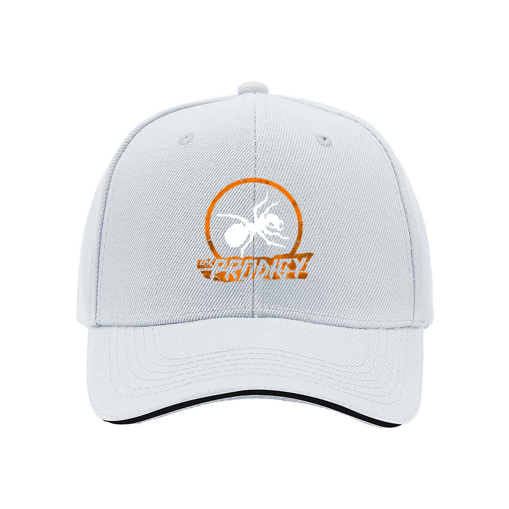The Prodigy Ant Logo Men's Baseball Cap Black Orange Design - Image 5