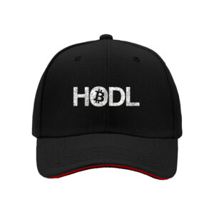 HODL Bitcoin Men's Baseball Cap Crypto Gift Hat
