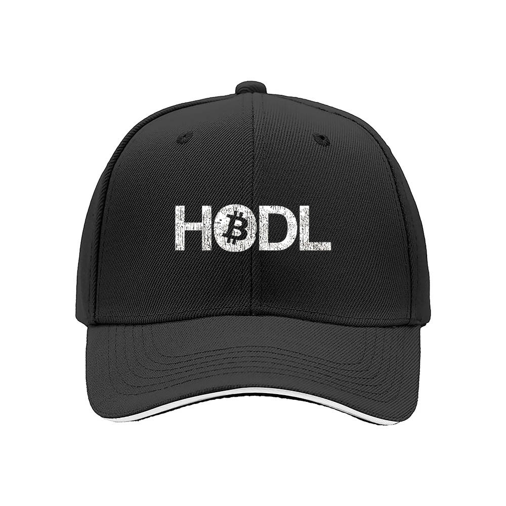 HODL Bitcoin Men's Baseball Cap Crypto Gift Hat - Image 3