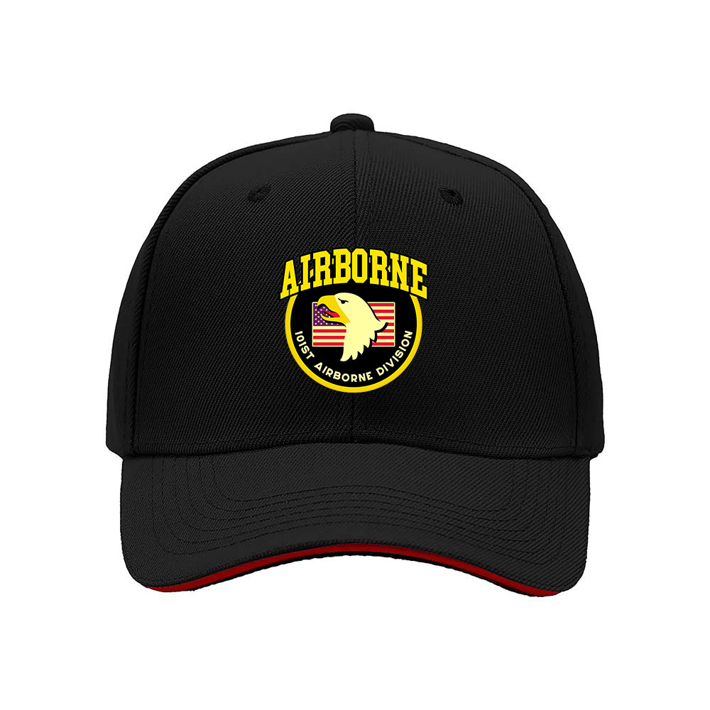Airborne 101st Division Eagle Logo Baseball Cap Men Women Hat Gift