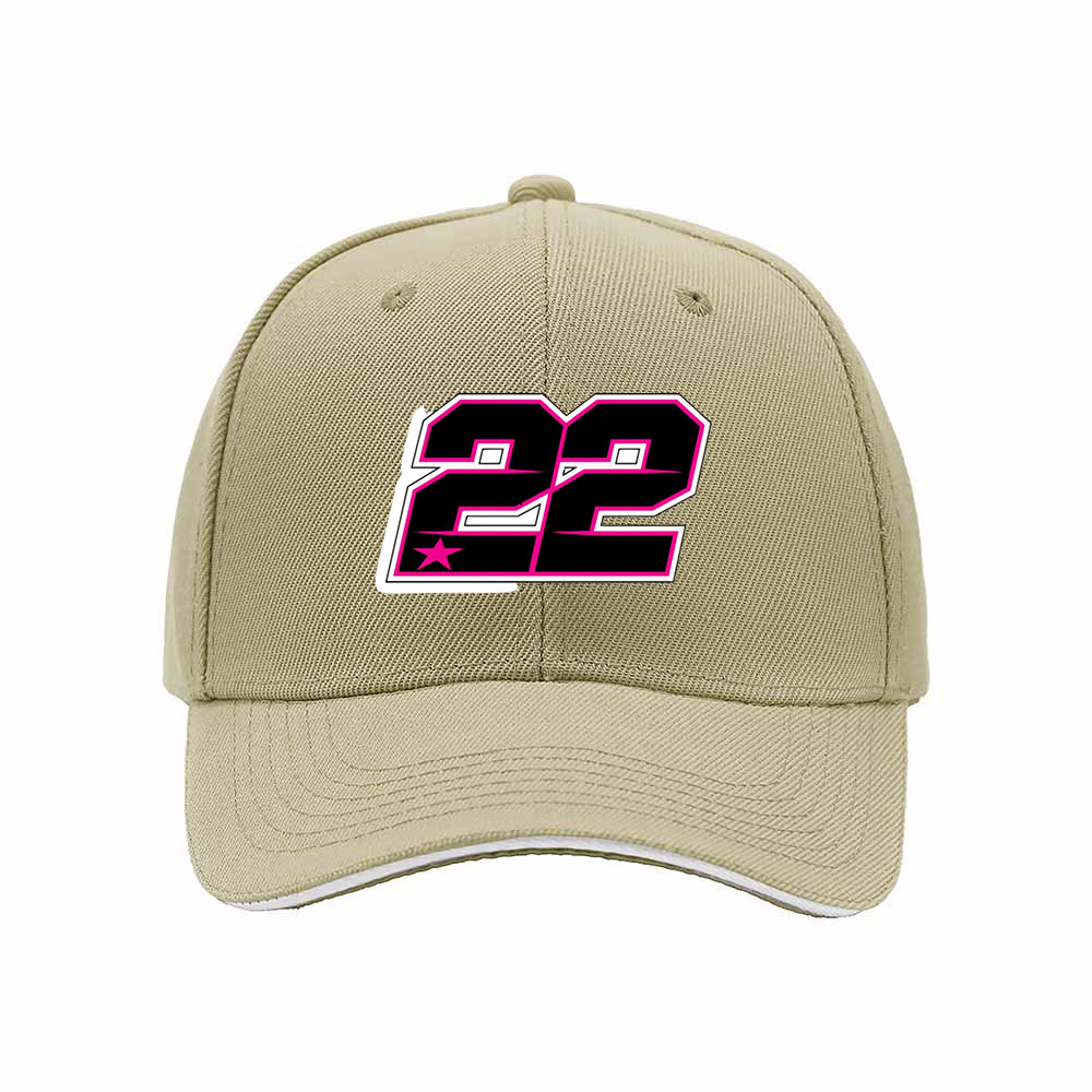 22 Number Baseball Cap Men Women Gift Sport Hat - Image 4
