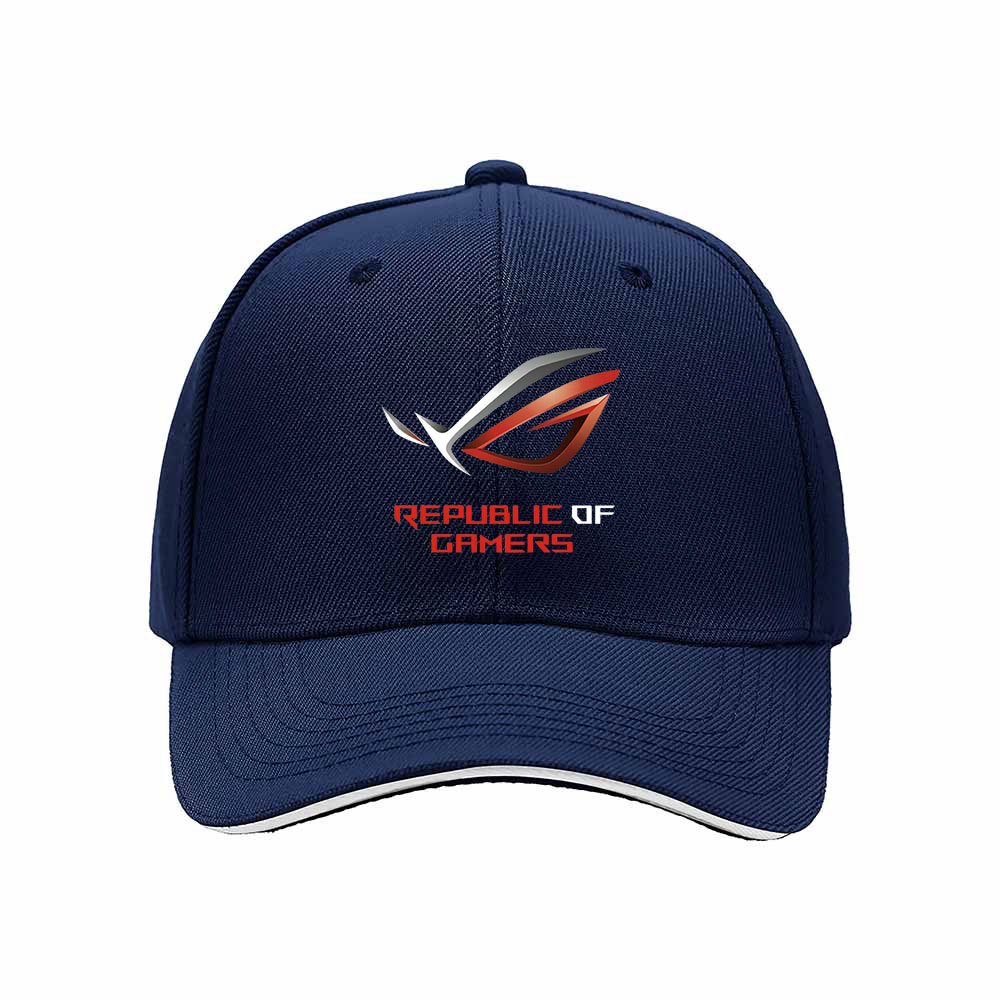 ROG Republic of Gamers Baseball Cap Men Women Gaming Gift Hat - Image 2