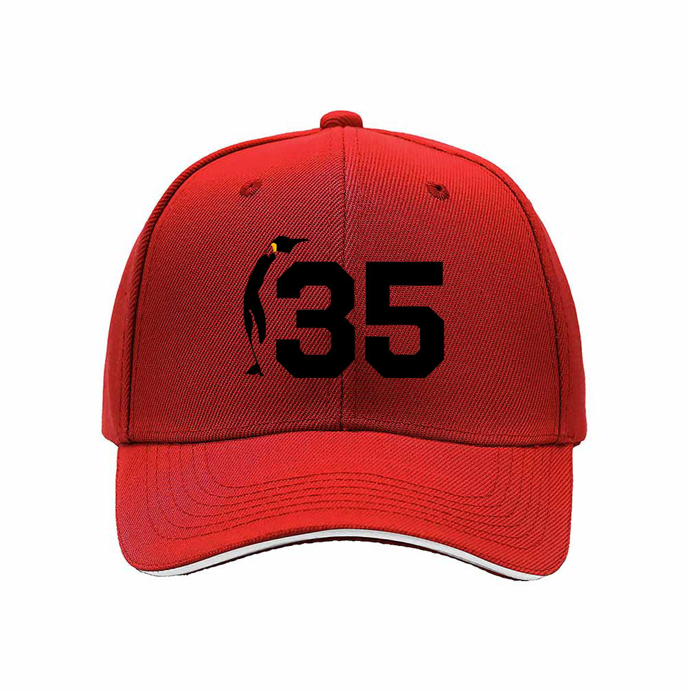 Black 35 Number Baseball Cap Men Women Gift Fashion Hat - Image 6