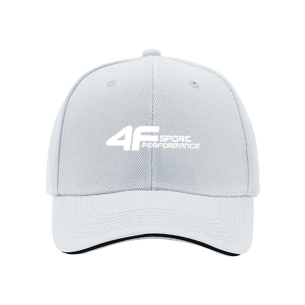 4F Sport Performance Men's Baseball Cap Black Red Trim - Image 5