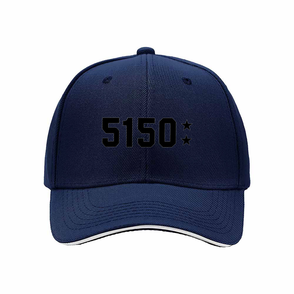 5150 Black Baseball Cap Men Women Gift Hat Sport Outdoors - Image 2
