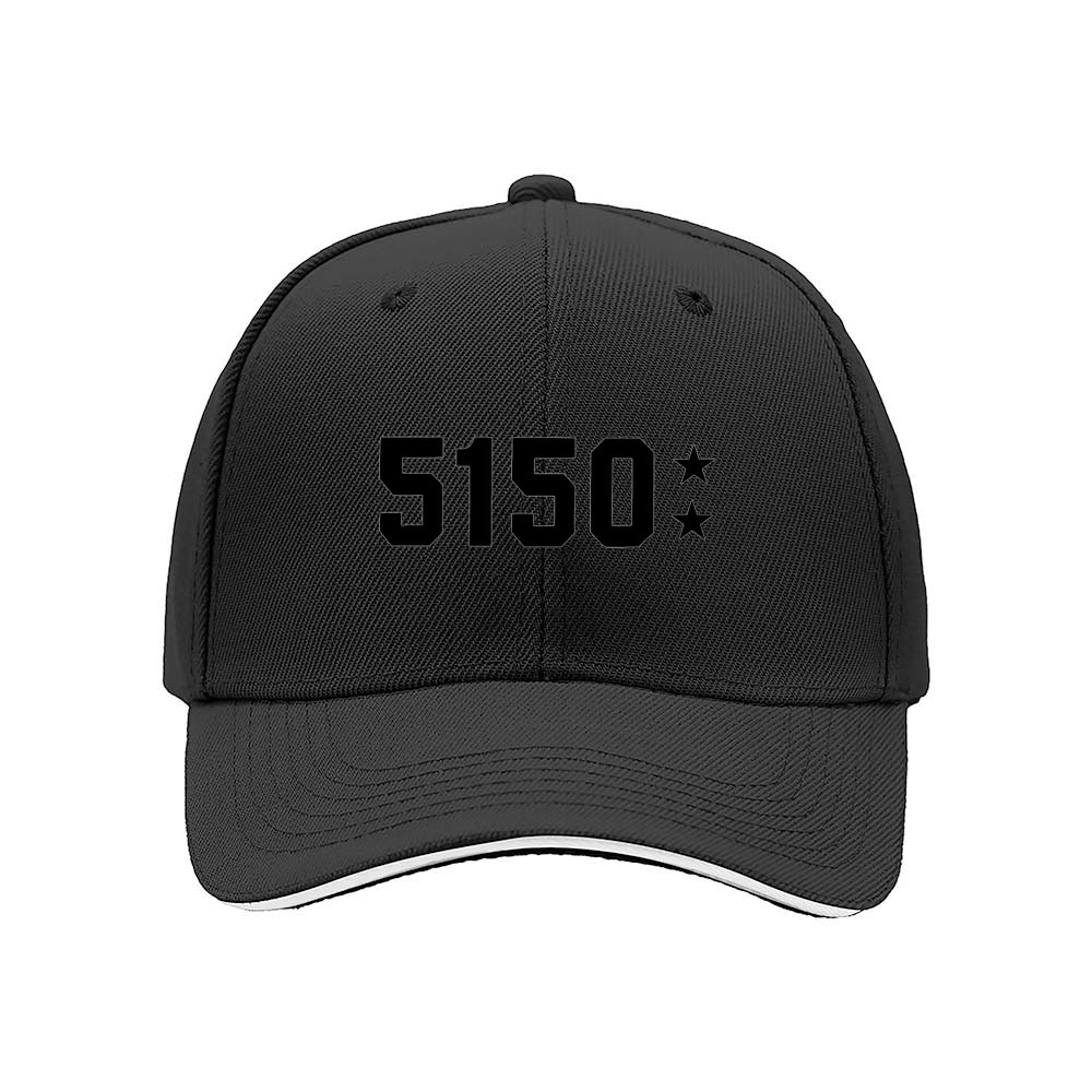 5150 Black Baseball Cap Men Women Gift Hat Sport Outdoors - Image 3