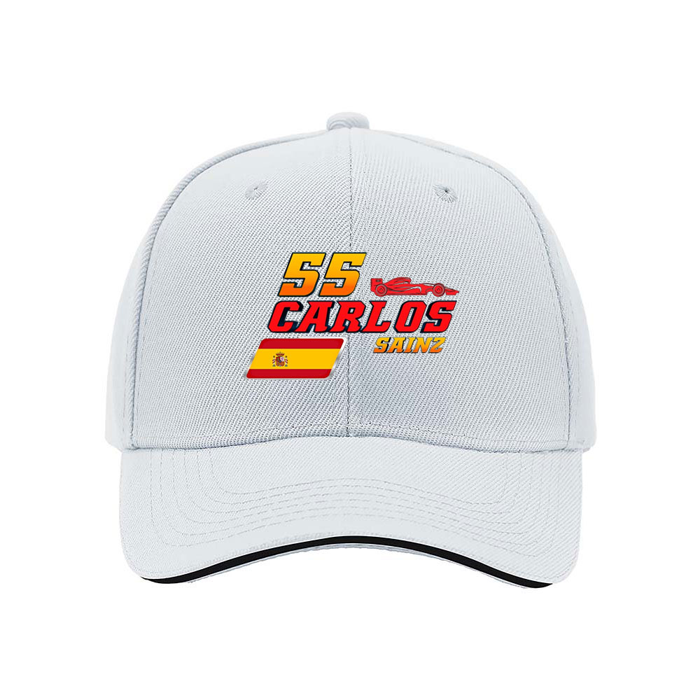 Carlos Sainz 55 Spain Flag Racing Baseball Cap Men Women Gift - Image 5