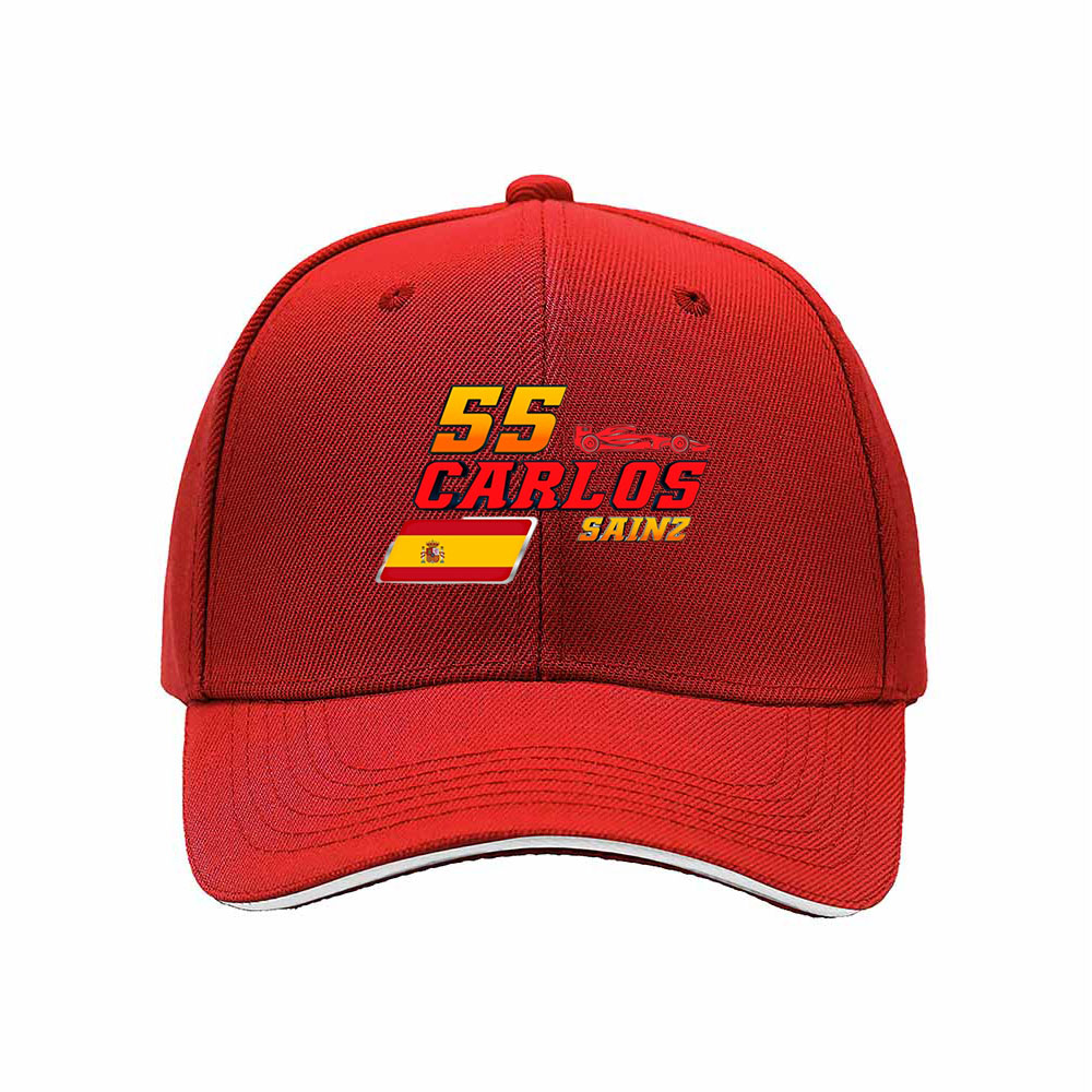 Carlos Sainz 55 Spain Flag Racing Baseball Cap Men Women Gift - Image 6