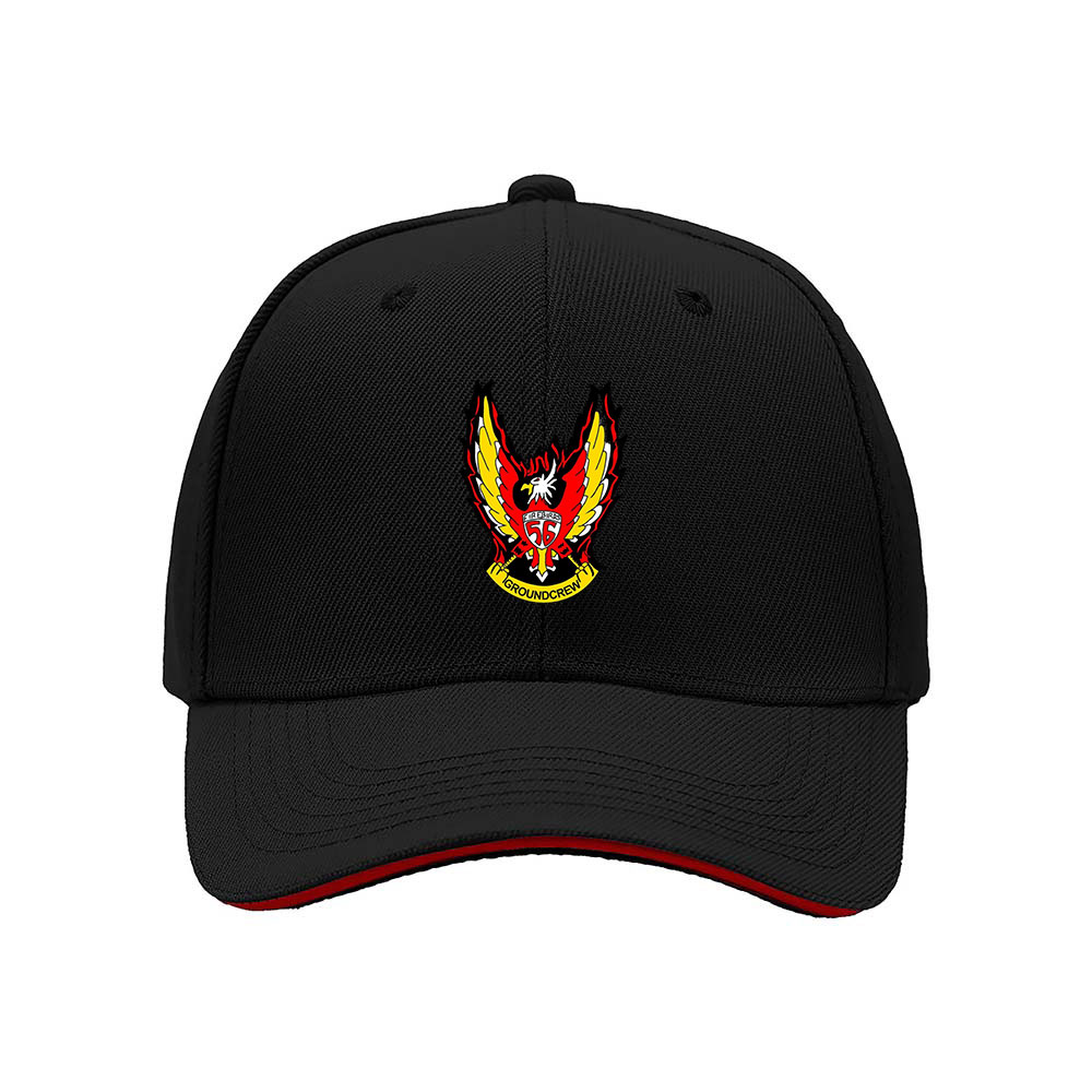 1st Groundcrew Wing Emblem Men's Baseball Cap Gift for Aviation Enthusiasts