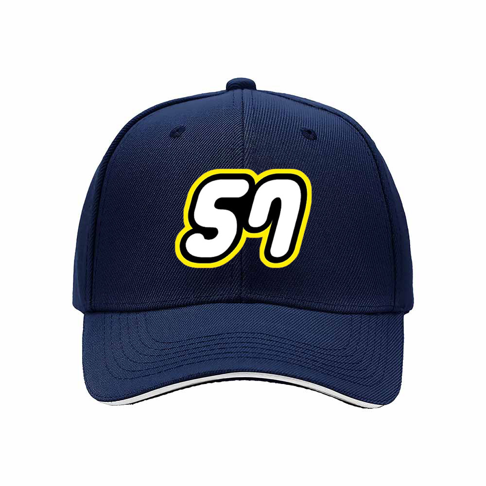 51 Number Baseball Cap Men's Women's Fashion Gift Hat - Image 2