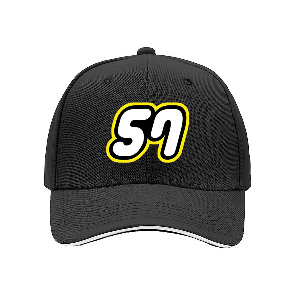 51 Number Baseball Cap Men's Women's Fashion Gift Hat - Image 3