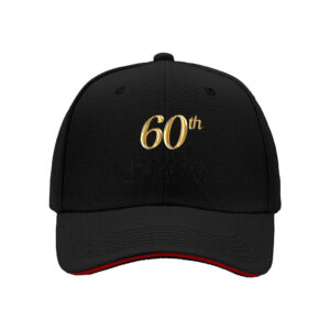 60th Birthday Gift Men's Women's Baseball Cap
