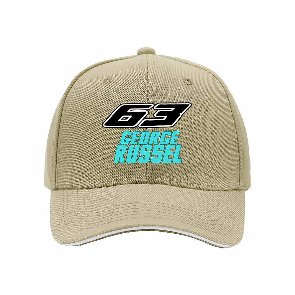 George Russell 63 Baseball Cap Men's Women's Racing Gift Hat - Image 4