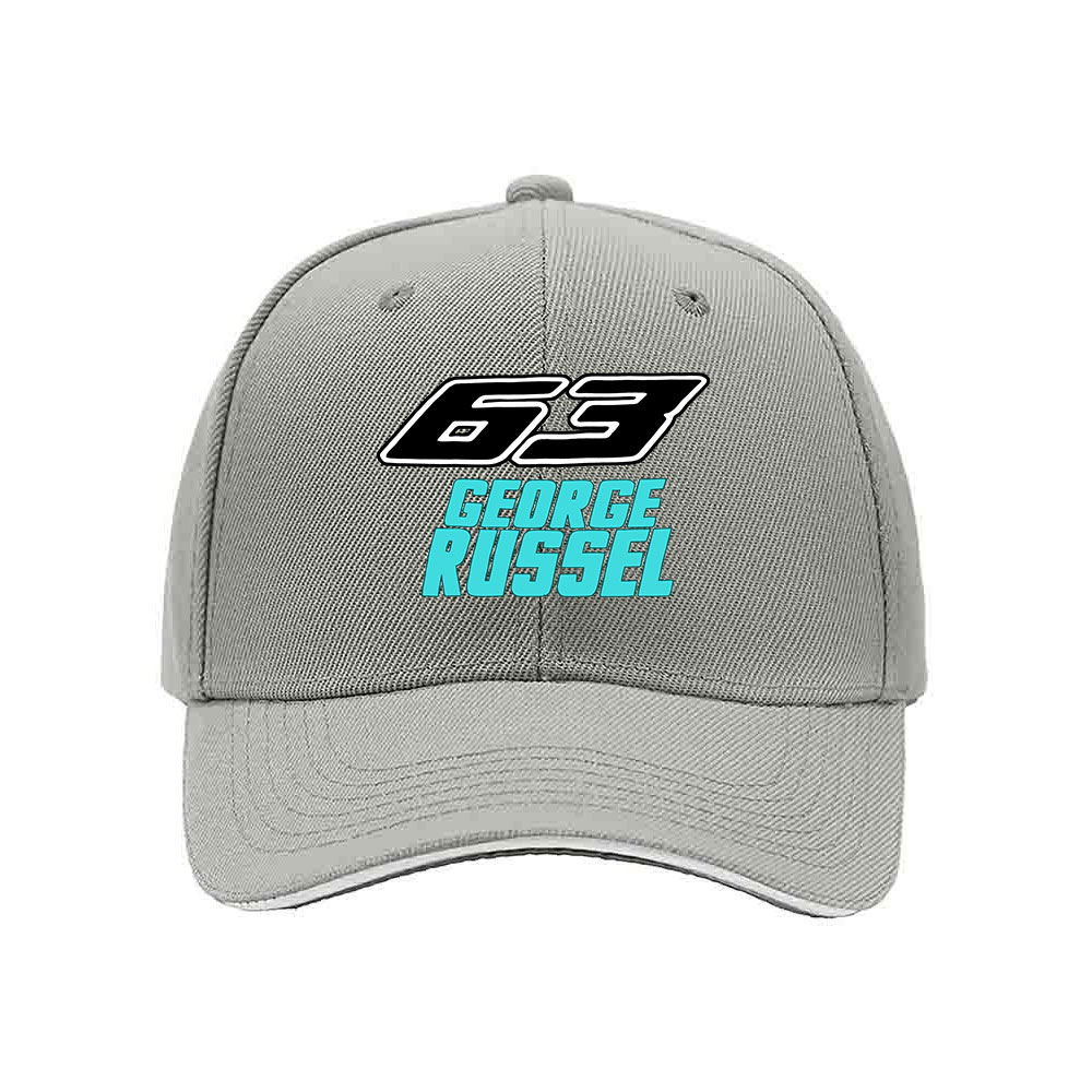 George Russell 63 Baseball Cap Men's Women's Racing Gift Hat - Image 7