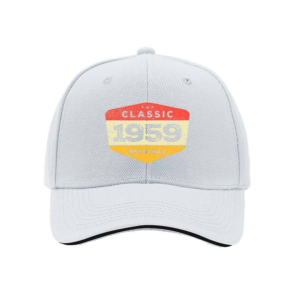 Classic 1959 Original Men's Baseball Cap Birthday Gift - Image 5