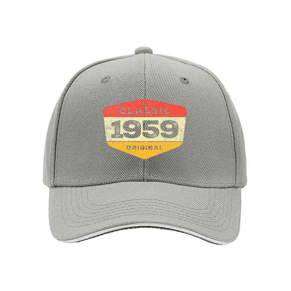 Classic 1959 Original Men's Baseball Cap Birthday Gift - Image 7