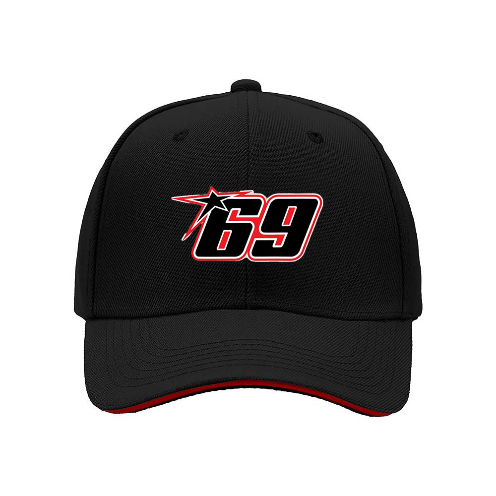 Black 69 Star Logo Baseball Cap Men Women Fashion Gift Hat