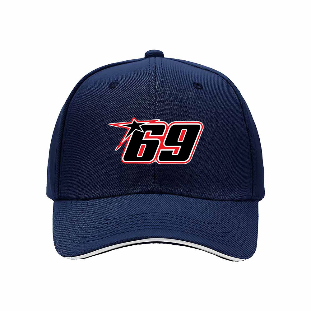 Black 69 Star Logo Baseball Cap Men Women Fashion Gift Hat - Image 2