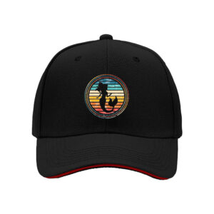Mermaid Sunset Vintage Mens Womens Baseball Cap Gift