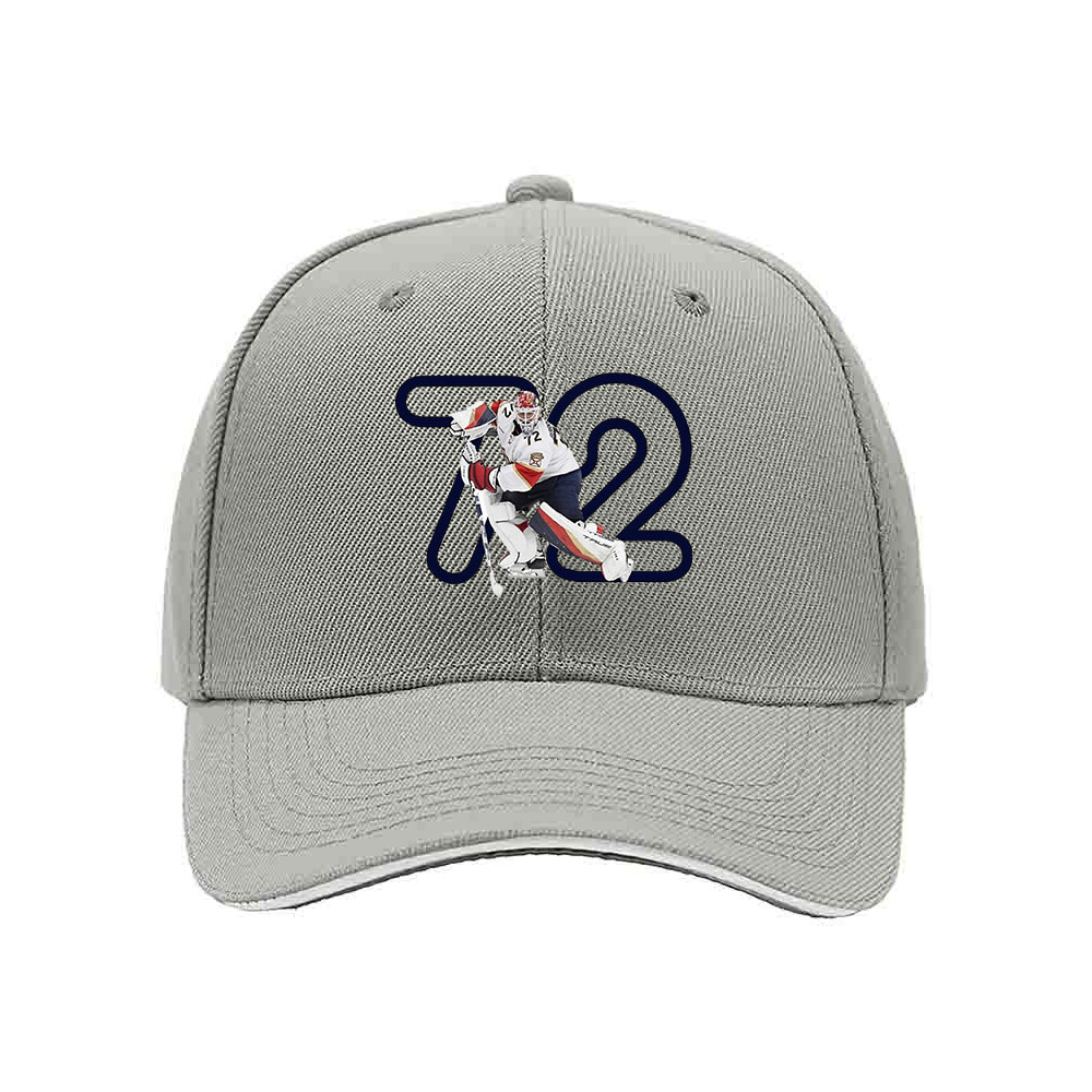 Hockey Player 72 Men's Baseball Cap Gift Sport Fan Hat - Image 7