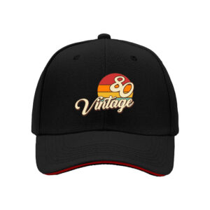 80s Vintage Retro Sun Baseball Cap for Men Women Gift Fashion Hat