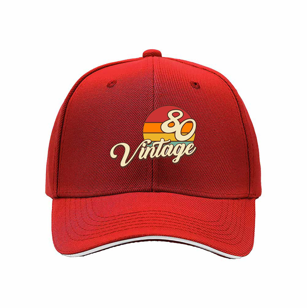 80s Vintage Retro Sun Baseball Cap for Men Women Gift Fashion Hat - Image 6