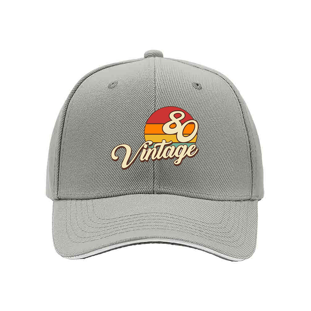 80s Vintage Retro Sun Baseball Cap for Men Women Gift Fashion Hat - Image 7