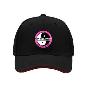 T&C Surf Designs Yin Yang Cap Black Pink Logo Hawaii 1971