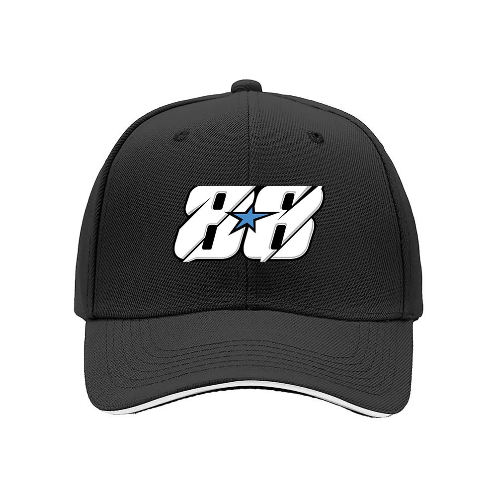Men's Baseball Cap 88 Number Star Design Gift for Fans - Image 3