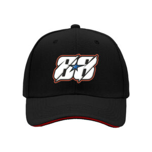 Black Baseball Cap with 88 Logo Design for Men Women Casual Gift Wear