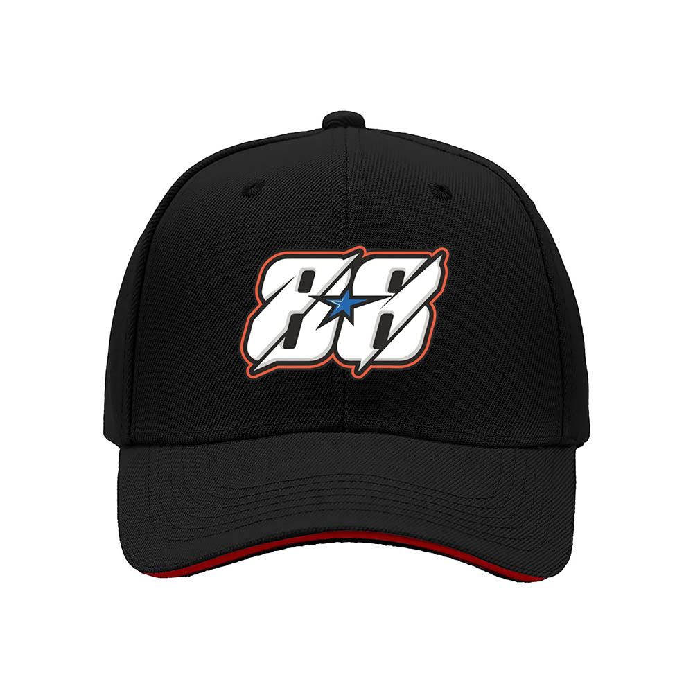 Black Baseball Cap with 88 Logo Design for Men Women Casual Gift Wear