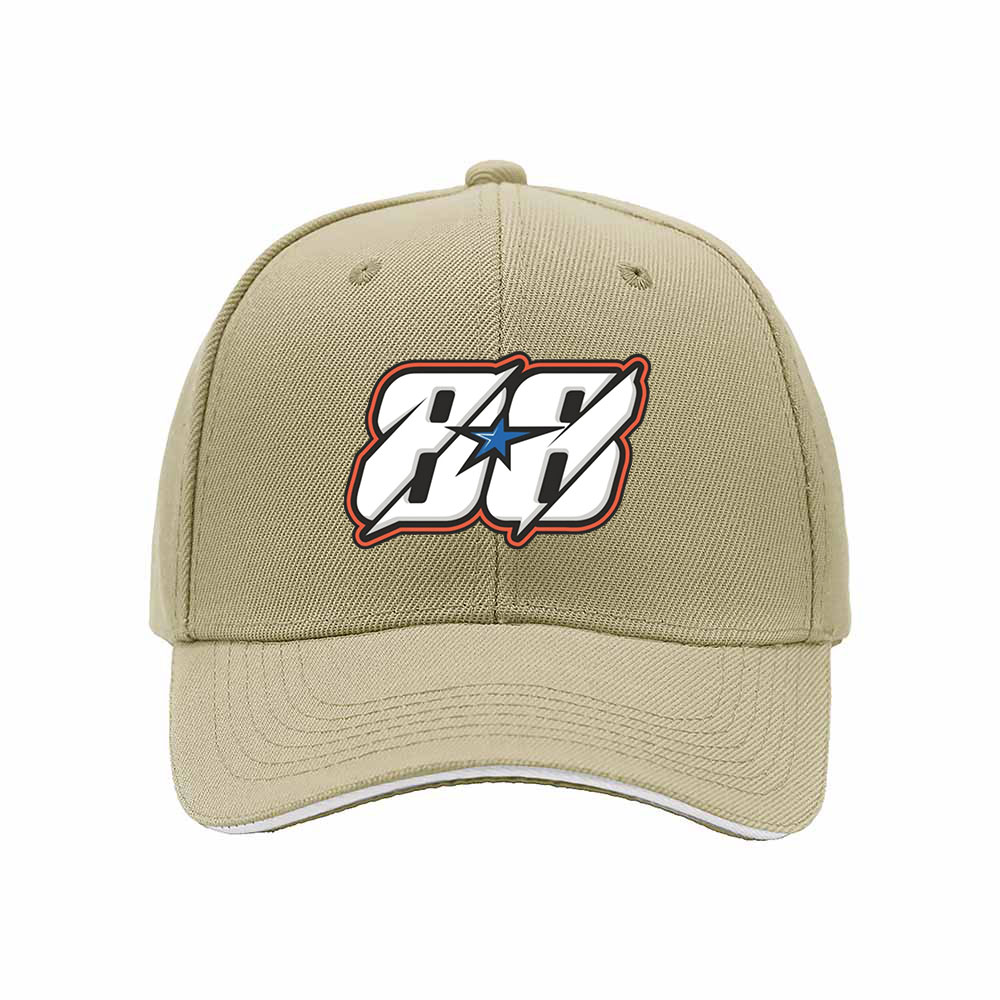 Black Baseball Cap with 88 Logo Design for Men Women Casual Gift Wear - Image 4